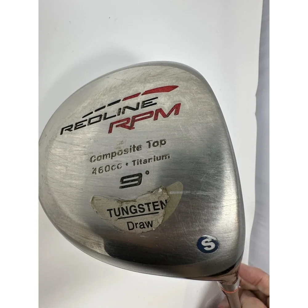 Adams Golf Redline RPM Driver 460CC FUJIKURA G60 Right Hand Stiff Shaft 9 Degree